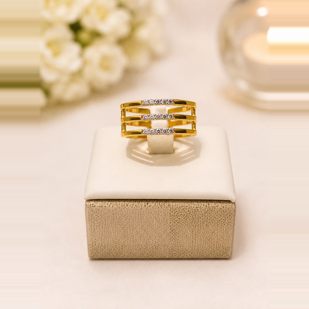 Elite Triple Band Ring