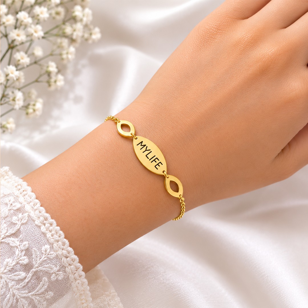 My Life Gold Bracelet